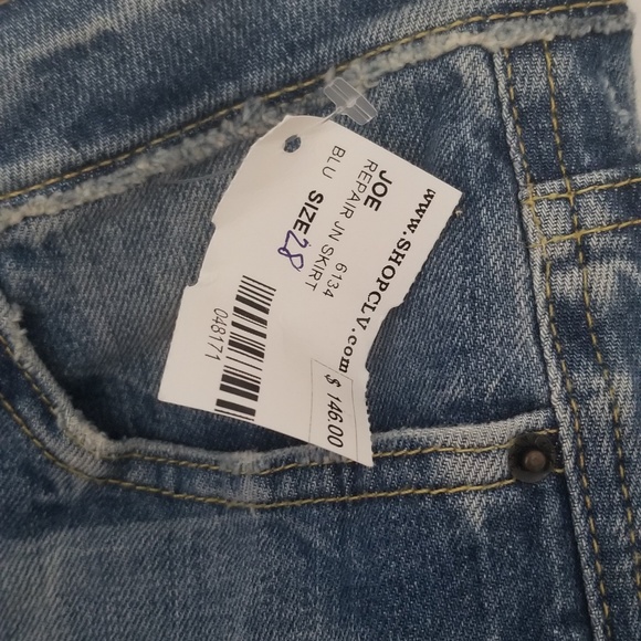 Joe's Jeans Denim Mini Skirt - Picture 4 of 4